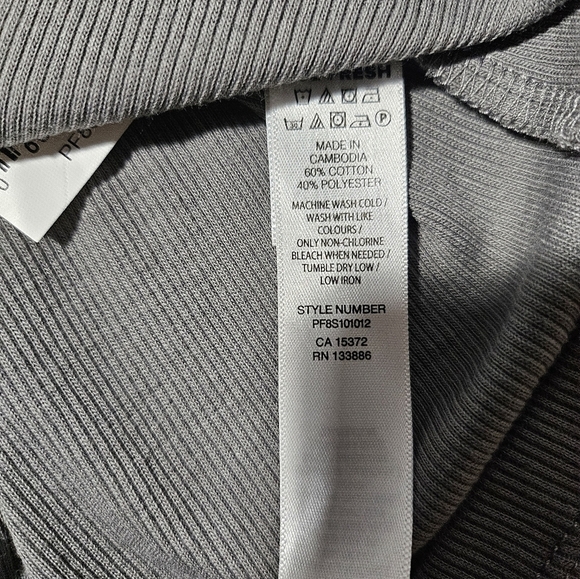 New Joe Fresh PJ Pajamas Tank Booty Shorts Set Gray Floral Camo 1x - Picture 5 of 8